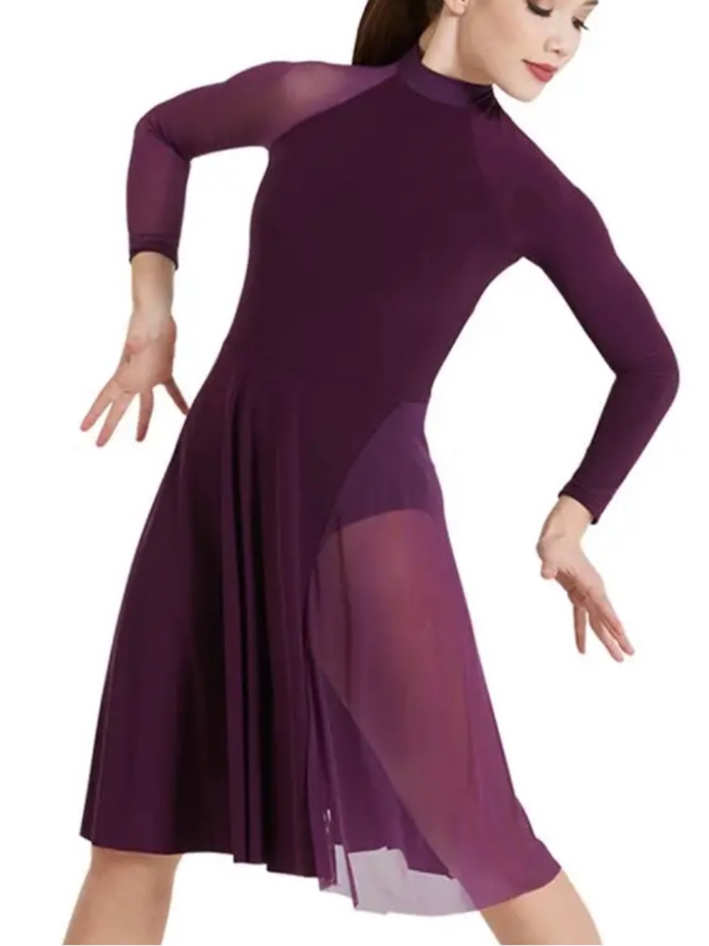 3/$50 Weissman Purple Dress Dance Costume